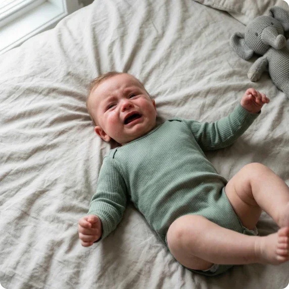 Warning Sign 2 - Baby waking up like clockwork