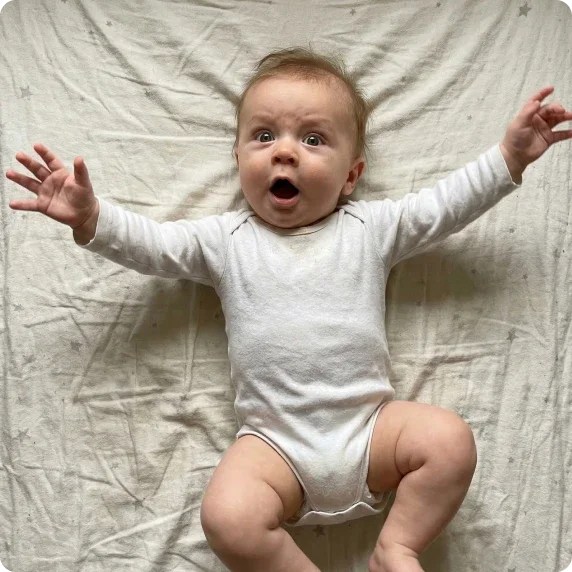 Warning Sign 3 - Moro Reflex startle awake